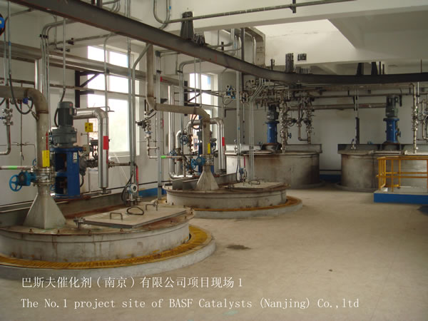 巴斯夫催化劑（南京）有限公司項目現場